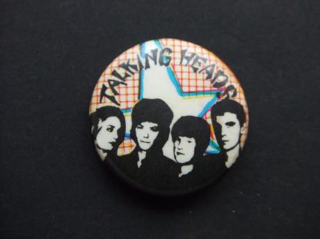 Talking Heads punk, newwaveband groepsfoto